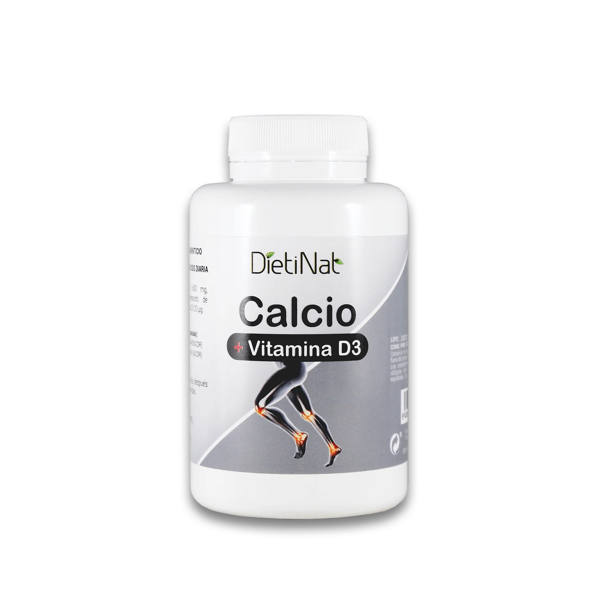 Calcio + Vit. D3 90 cápsulas